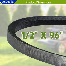 Axyuada 954-04060C belt compatible with Cub Cadet LTX for reliable deck operation