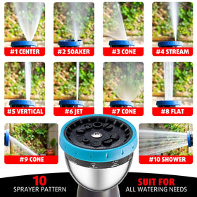 AyayaBoss nozzle delivers high-pressure spray for efficient cleaning.