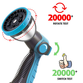 AyayaBoss water sprayer offers 10 patterns for versatile watering.