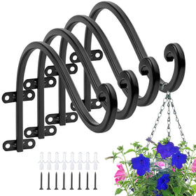 AYAYGD plant hanger brackets 16 inch for durable outdoor display.