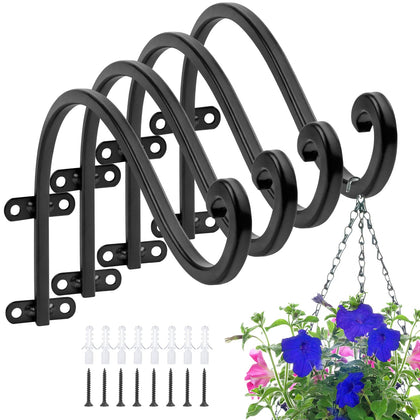 AYAYGD plant hanger brackets 16 inch for durable outdoor display.