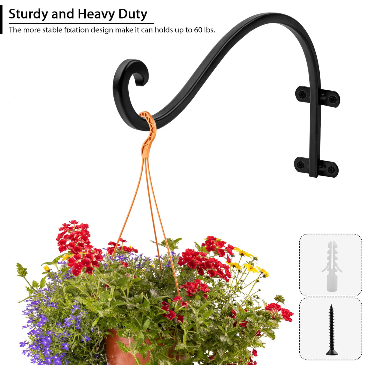 AYAYGD easy-install kit with screws and anchors for quick mounting