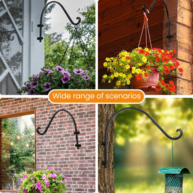 AYAYGD easy-install brackets with included screws and anchors.