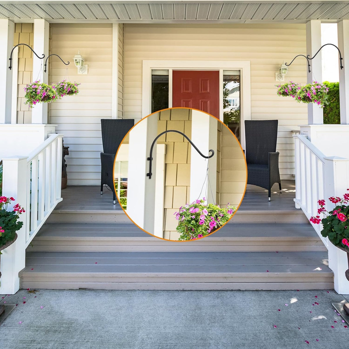 AYAYGD versatile hanger for plants, signs, wind chimes, and holiday decor