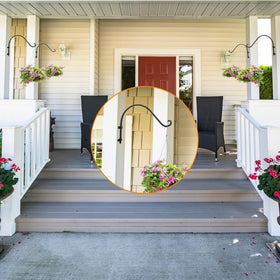 AYAYGD versatile hanger for plants, signs, wind chimes, and holiday decor