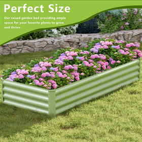 Ayen Guard corrosion-resistant galvanized steel bed withstands outdoor use.