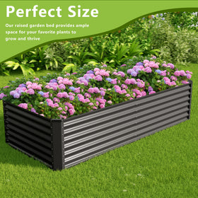 Ayen Guard galvanized bed suited for outdoor use in patios.