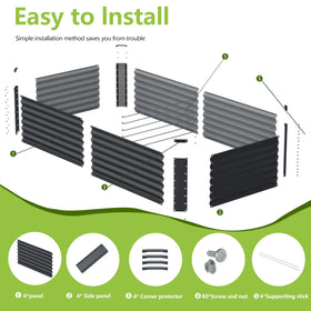 Ayen Guard tool-free assembly makes installation quick and simple.