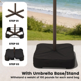 Ayge 15ft durable frame resists rust for outdoor use