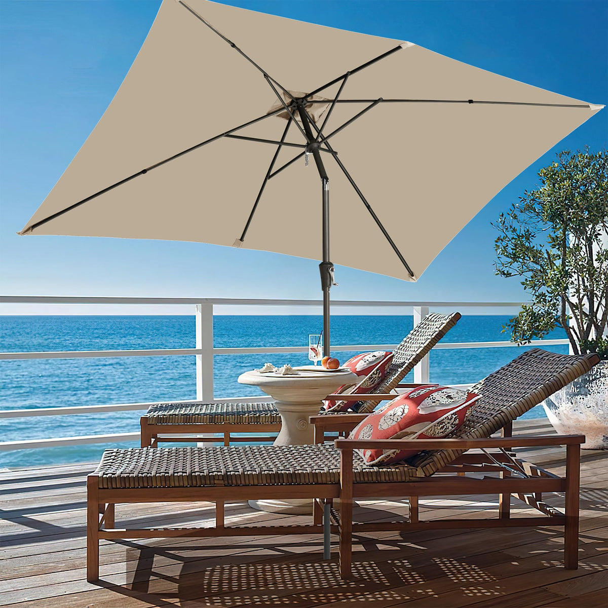 Ayge canopy offers UV protection up to 97 percent for cooler seating