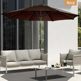 Ayge wind vent in canopy aids airflow on hot days.