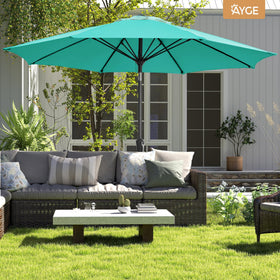 Ayge base not included; use with a 50 lb base for stability