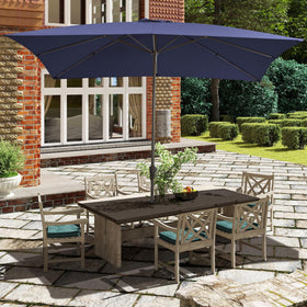 Ayge easy crank operation speeds shade setup and takedown.