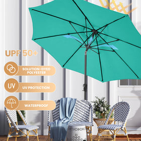 Ayge outdoor setup over deck and garden space for relaxing moments