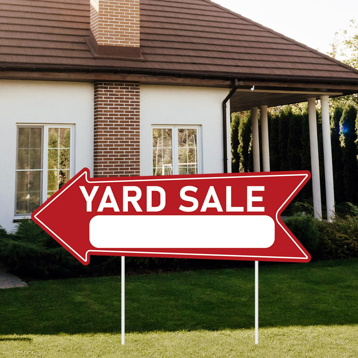 Ayifan flat-store yard sale signs for safe, compact storage.