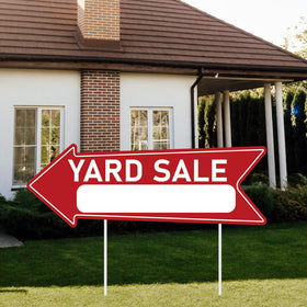 Ayifan flat-store yard sale signs for safe, compact storage.