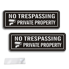 Ayifan no-soliciting sign on front door with bold white text for clear visibility.