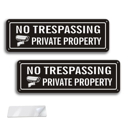 Ayifan no-soliciting sign on front door with bold white text for clear visibility.