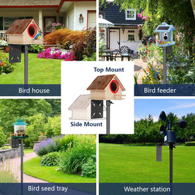 AYIXITIELU heavy-duty metal pole for outdoor use