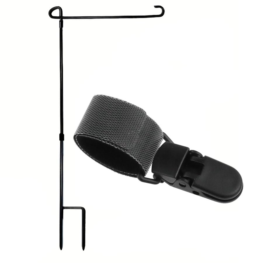 AYLIFU multi-surface flag clip for fences, walls, and posts