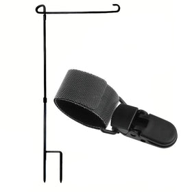AYLIFU multi-surface flag clip for fences, walls, and posts