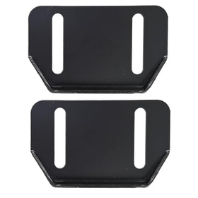Aylux skid shoes package includes two shoes and mounting hardware.
