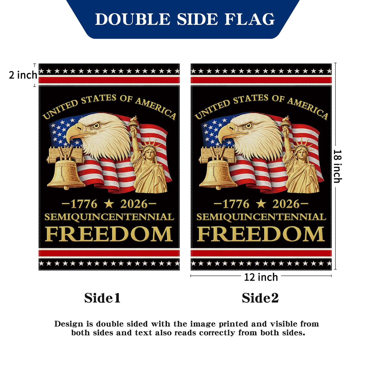Aymolas weather-resistant flag maintaining color under sun exposure