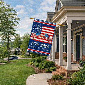 Aymolas weather-resistant flag made of durable polyester for all seasons