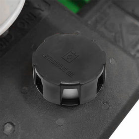 Aynaxcol 6727475 vent cap operating area close-up demonstrating secure seal.