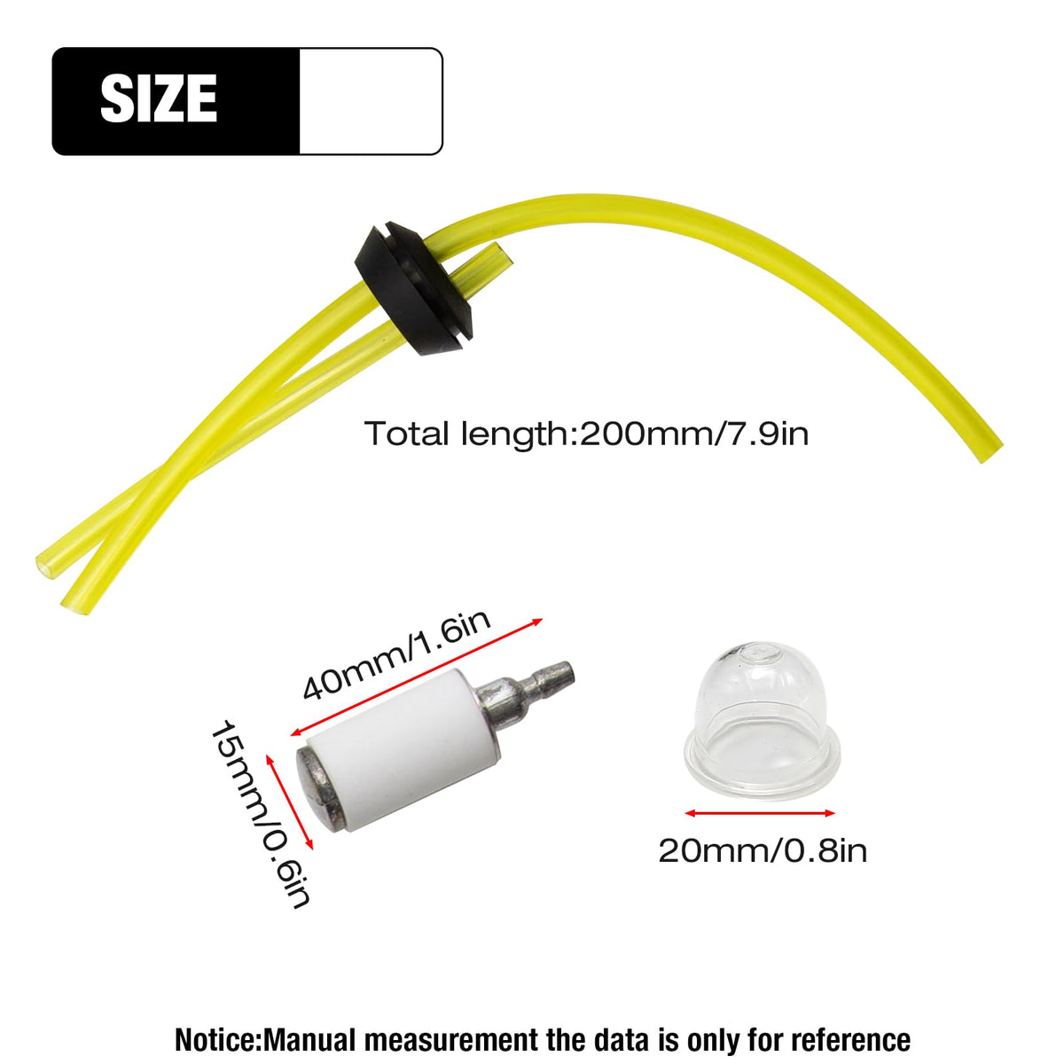 Aynaxcol E43-compatible grommet ensures durable fuel connections