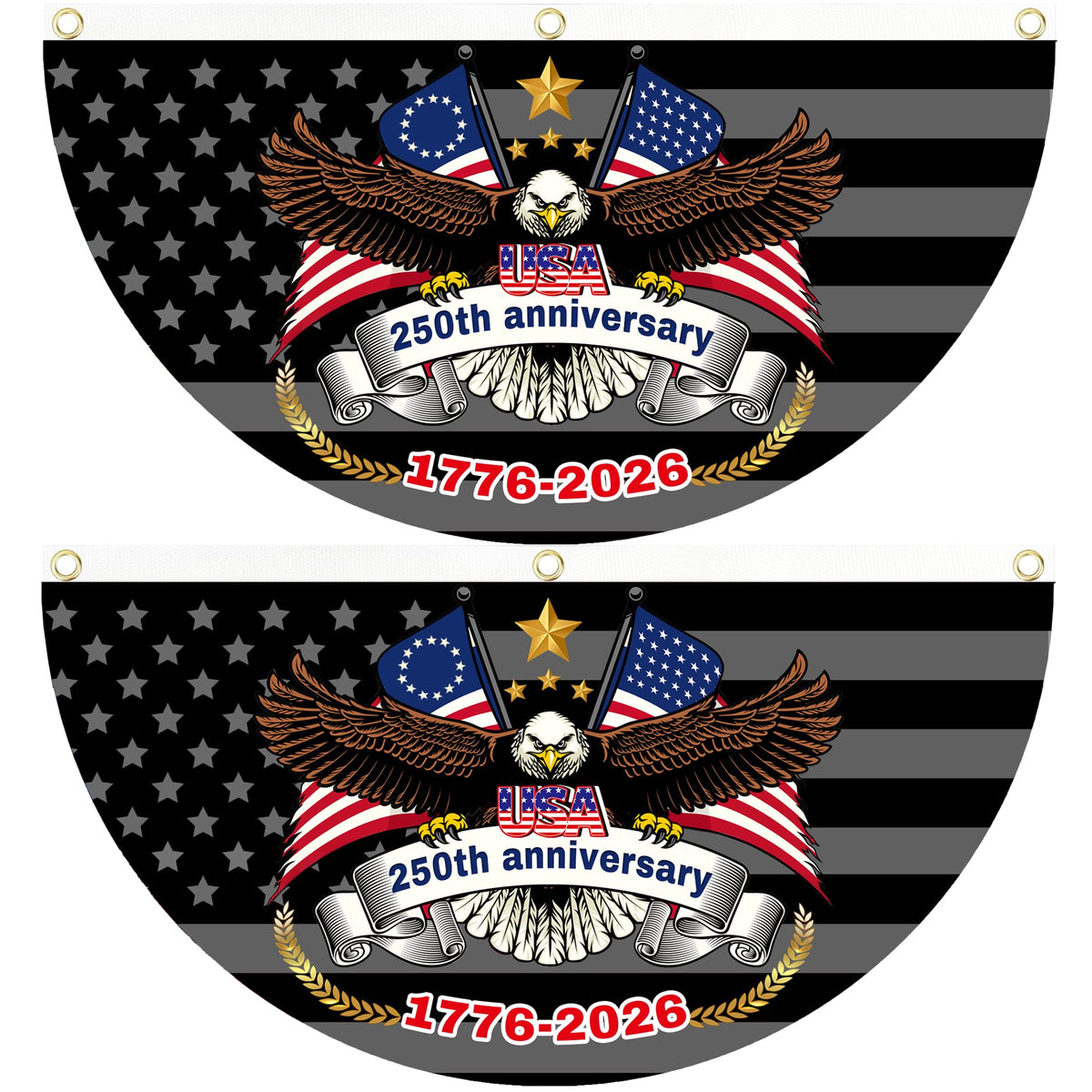 AYTHSRIC 1776-2026 flag front view for wall display