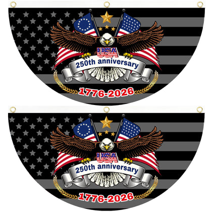 AYTHSRIC 1776-2026 flag front view for wall display