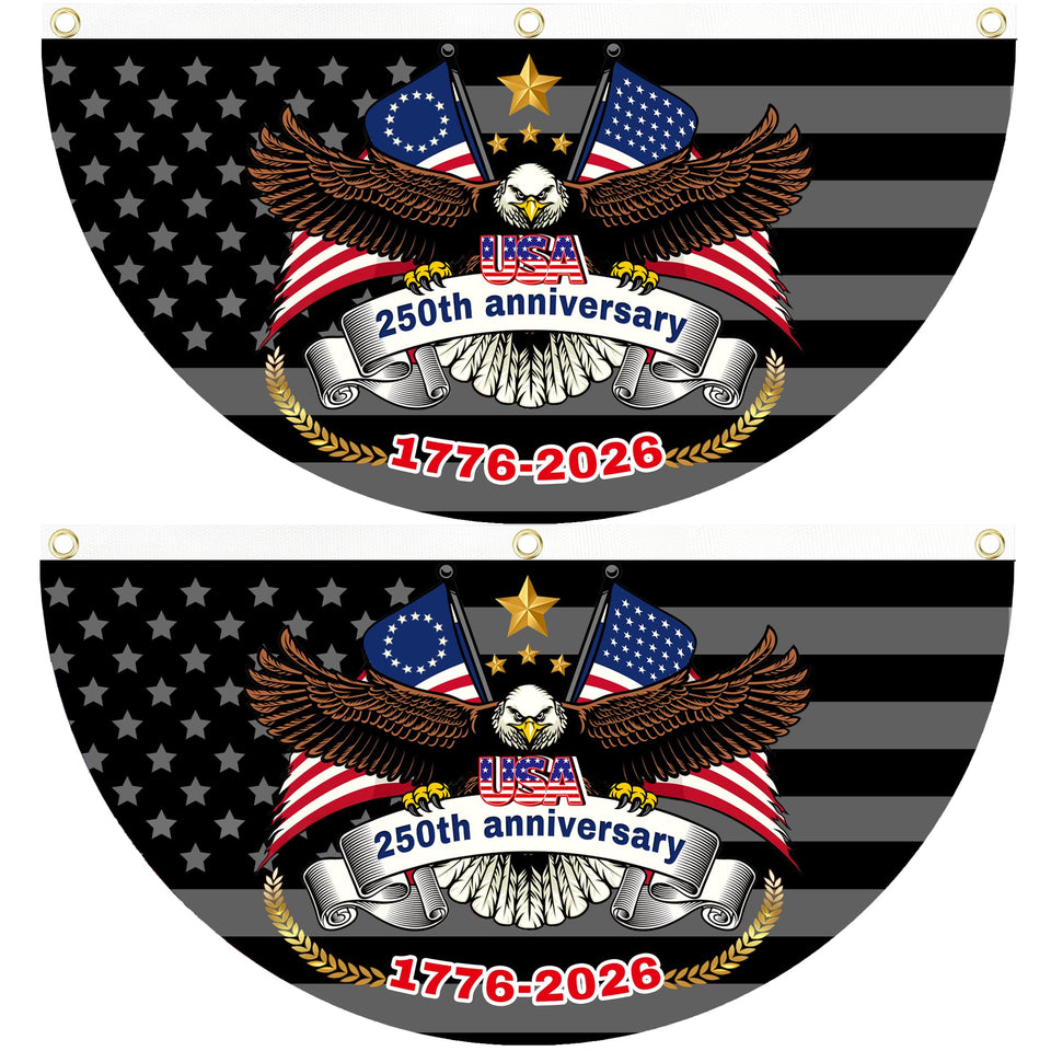 AYTHSRIC 1776-2026 flag front view for wall display
