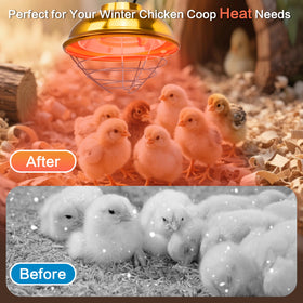 Ayuanb indoor/outdoor heat source with durable design for year-round use.