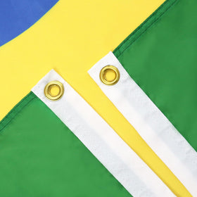 AZ FLAG Brazil flag with brass eyelets for easy mounting