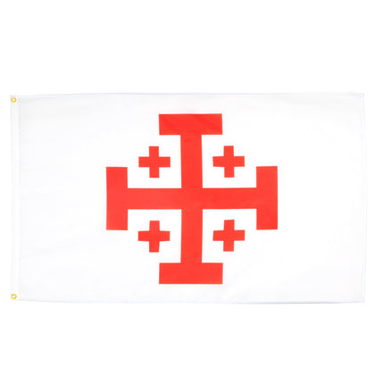 AZ FLAG Order of the Holy Sepulchre flag, 3x5ft, durable polyester for versatile display.