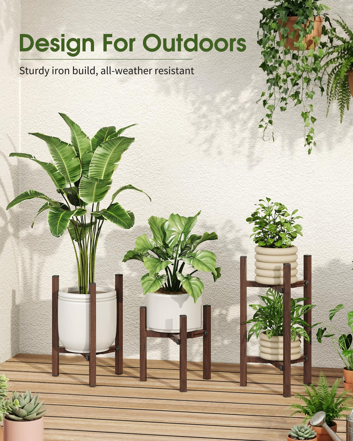 AZADESJET indoor/outdoor versatility suits living rooms, balconies, and corners.