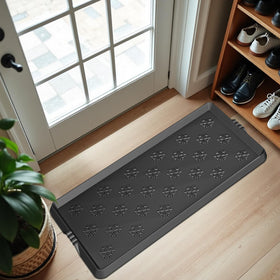 Azadx boot tray features non-slip edge design to stay in place.