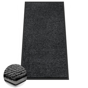 Azadx heavy-duty door mat for the front entry, ultra-absorbent and moisture-wicking.