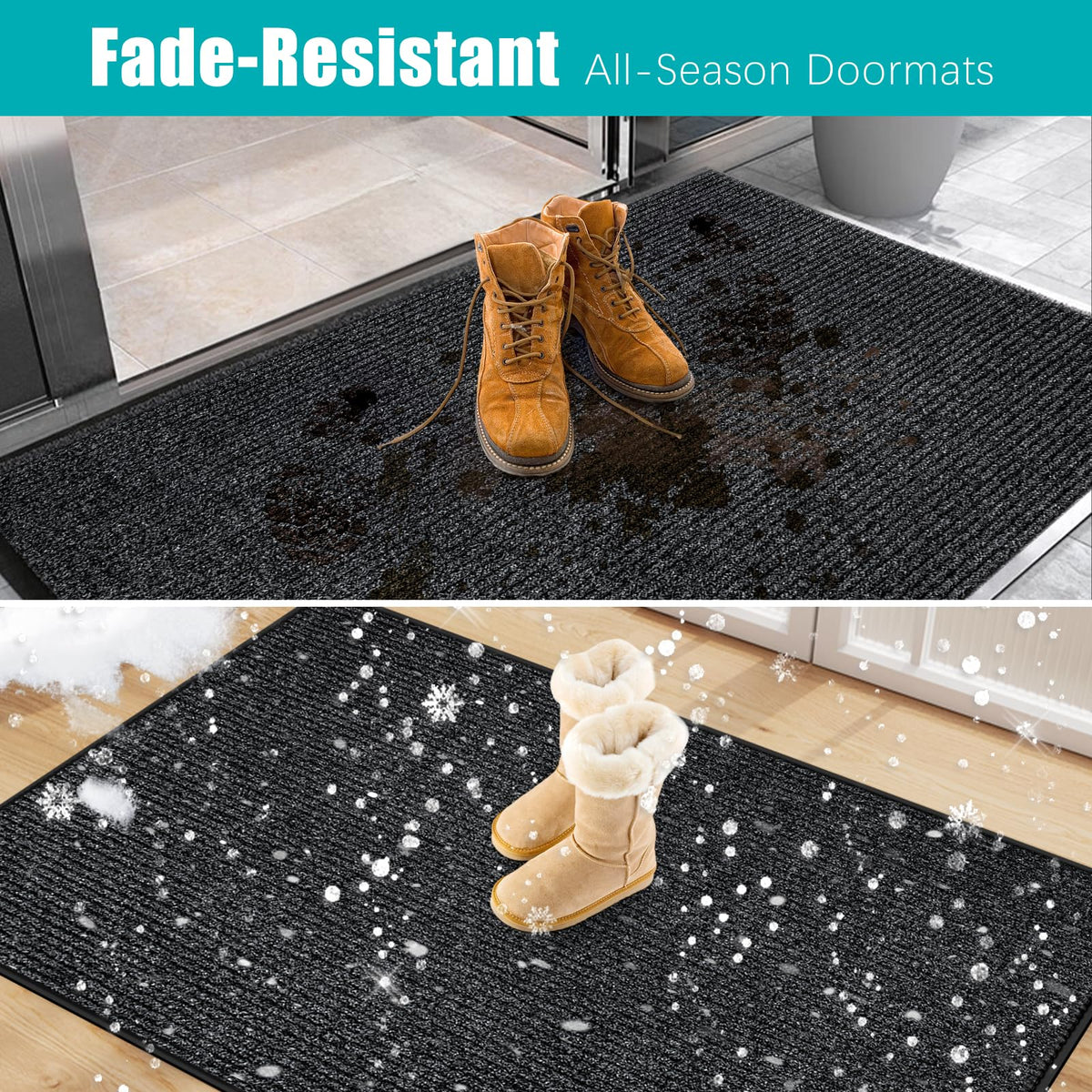 Azadx door mat large-entryway design suits outdoor and commercial entrances.