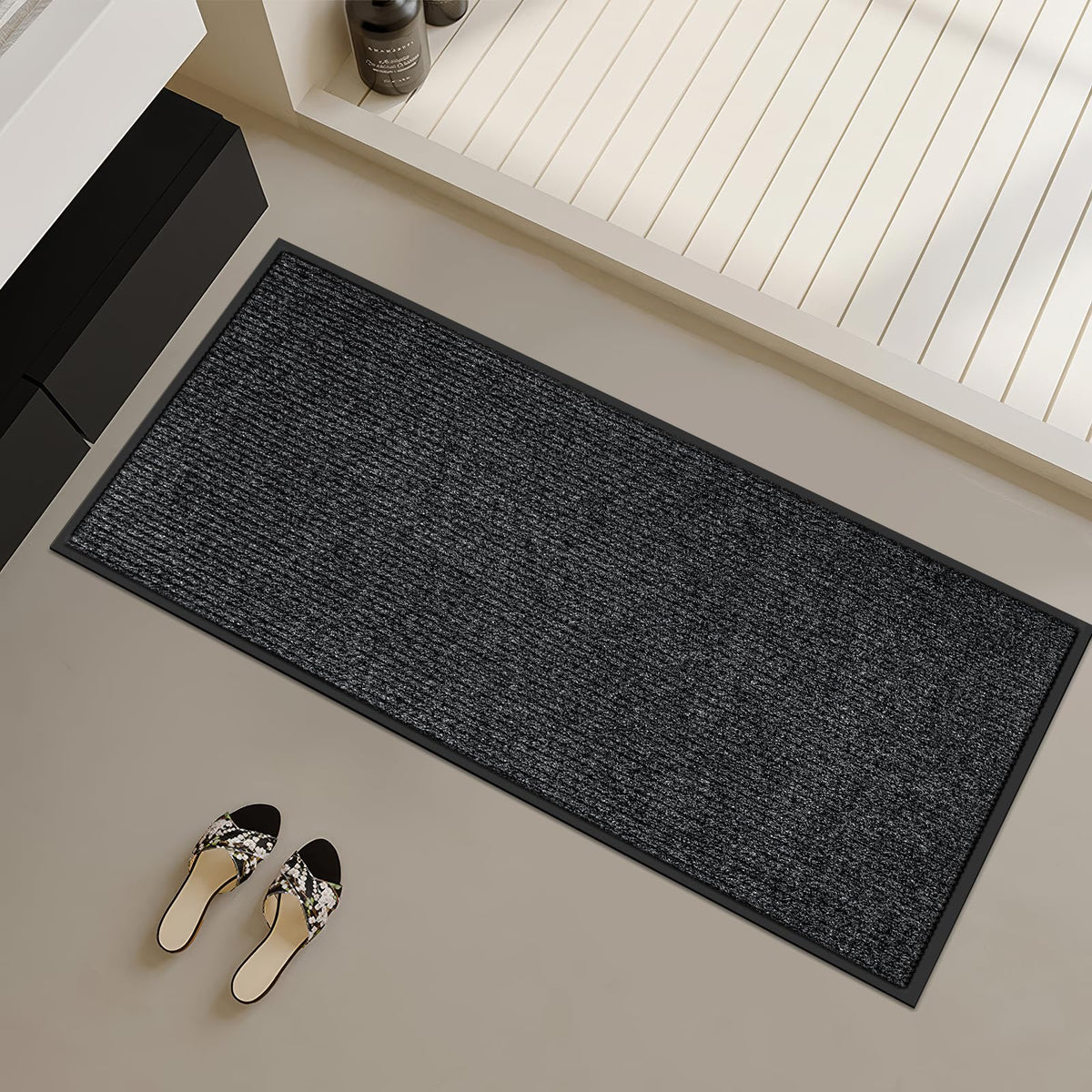 Azadx door mat outdoor-indoor use fits homes, offices, and covered porches.