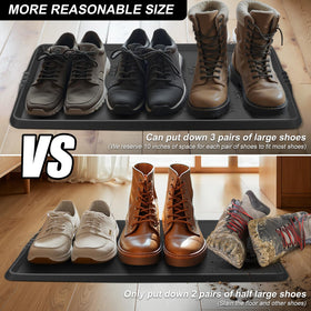 Azadx boot tray side view highlights sturdy rim and spill containment.
