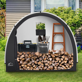Azaeahom bike storage tent is suitable for camping and outdoor use.