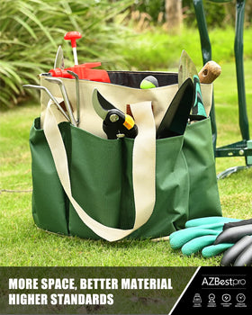 AZBESTPRO kit includes bag, gloves, and tools for gardening.