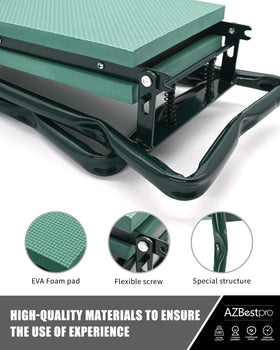 AZBESTPRO bench supports up to 330 lbs for durability.