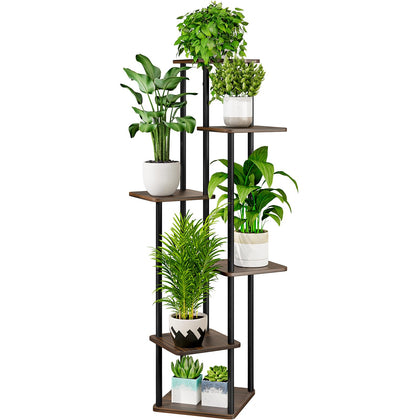 AZERPIAN 6-tier plant stand front view for stylish indoor display