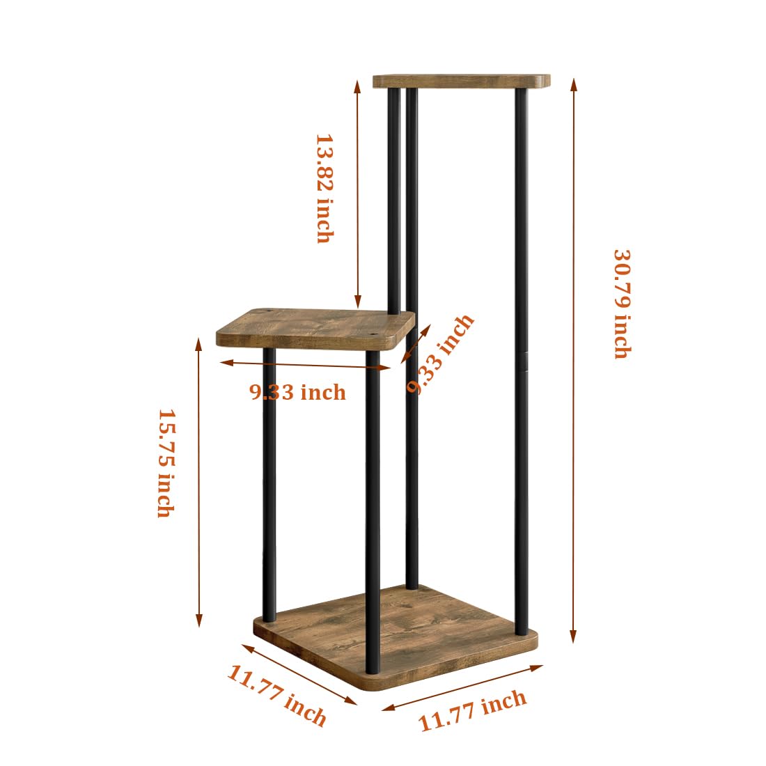 AZERPIAN 3-tier plant stand packaging image reflects careful protection.