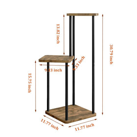 AZERPIAN 3-tier plant stand packaging image reflects careful protection.