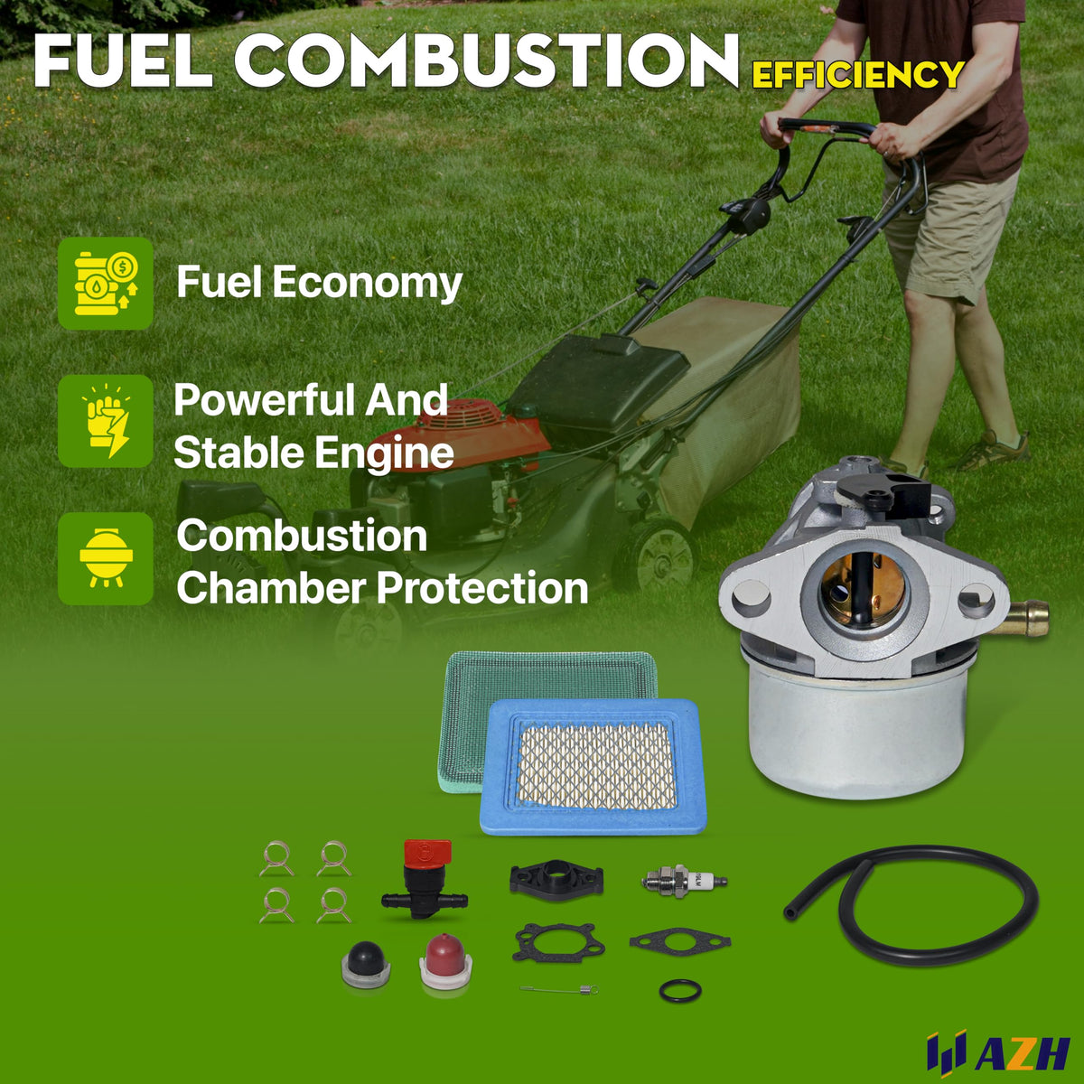 AZH carburetor installation is a simple DIY upgrade.