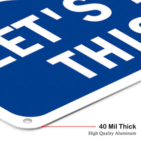 AzReference OOL sign suitable for indoor and outdoor pool areas and more.